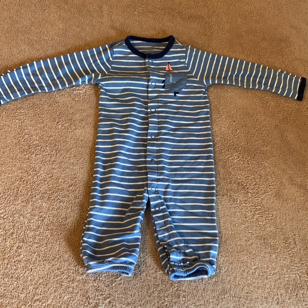 Carter’s baby boy 3 months pajama set onsies - Picture 5 of 11